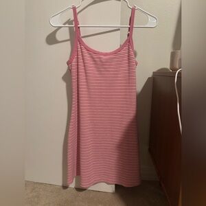 American Eagle Outfitters Pink Striped Dress
